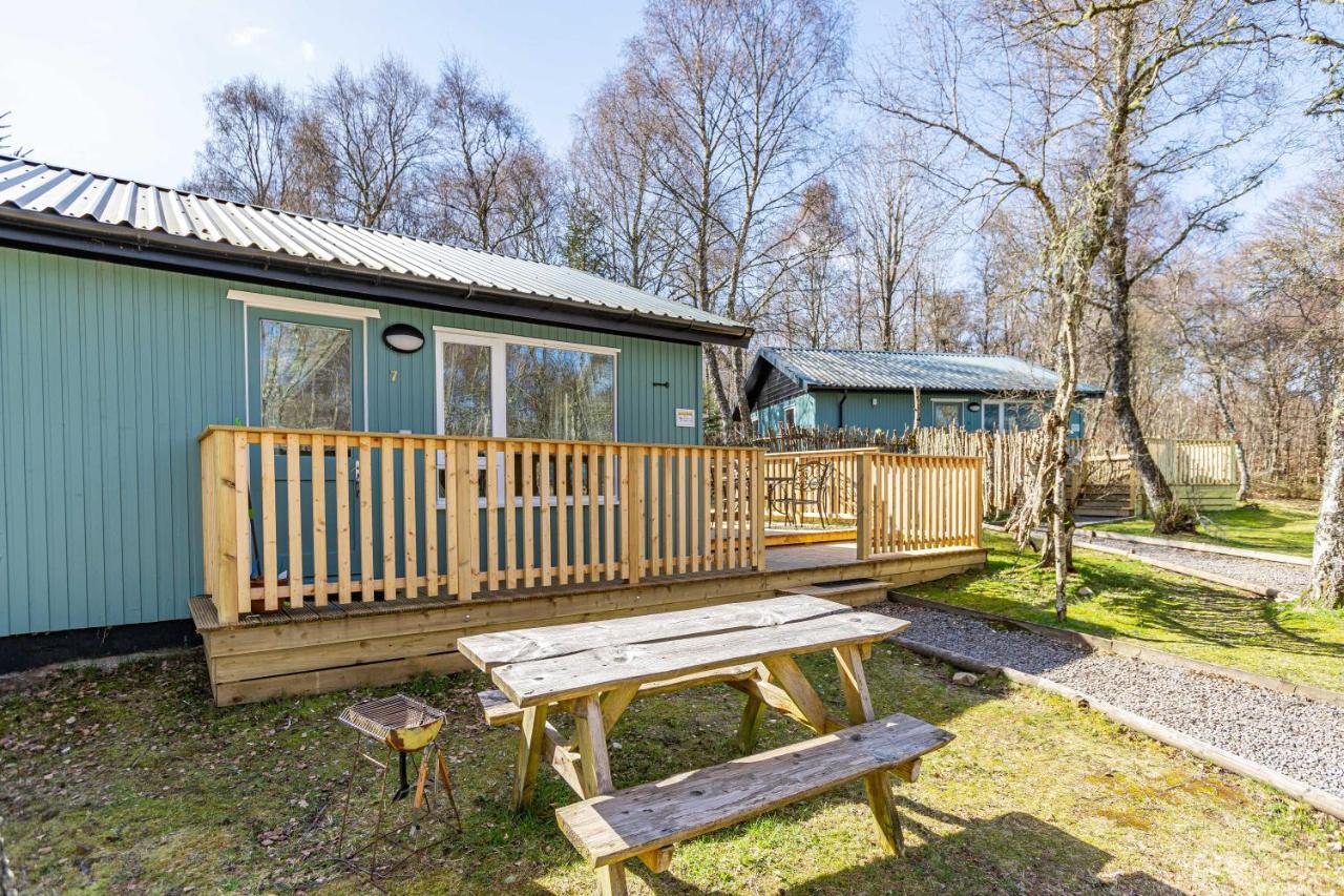 Bracken Lodge 7 With Hot Tub Belladrum المظهر الخارجي الصورة