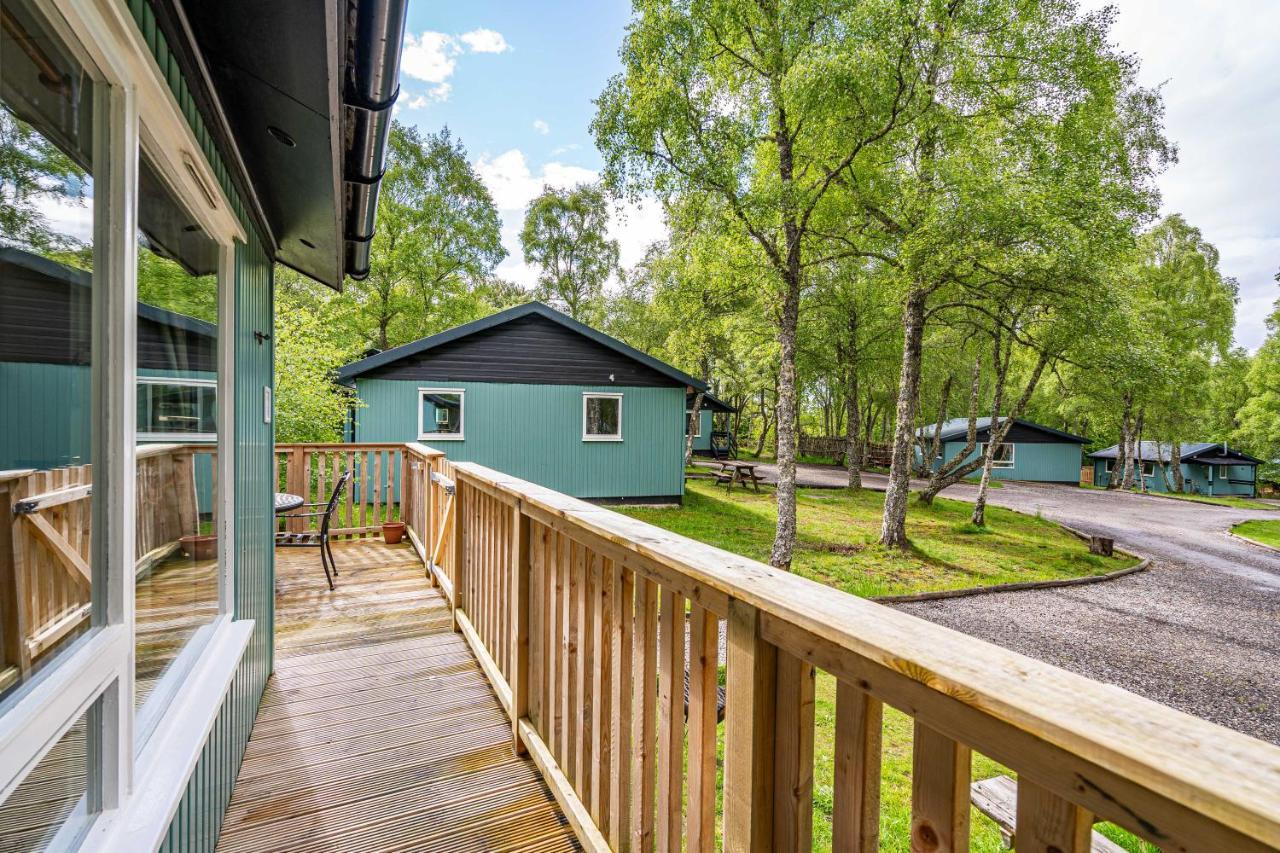 Bracken Lodge 7 With Hot Tub Belladrum المظهر الخارجي الصورة
