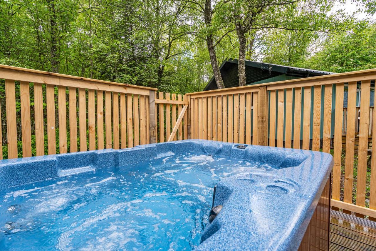 Bracken Lodge 7 With Hot Tub Belladrum المظهر الخارجي الصورة